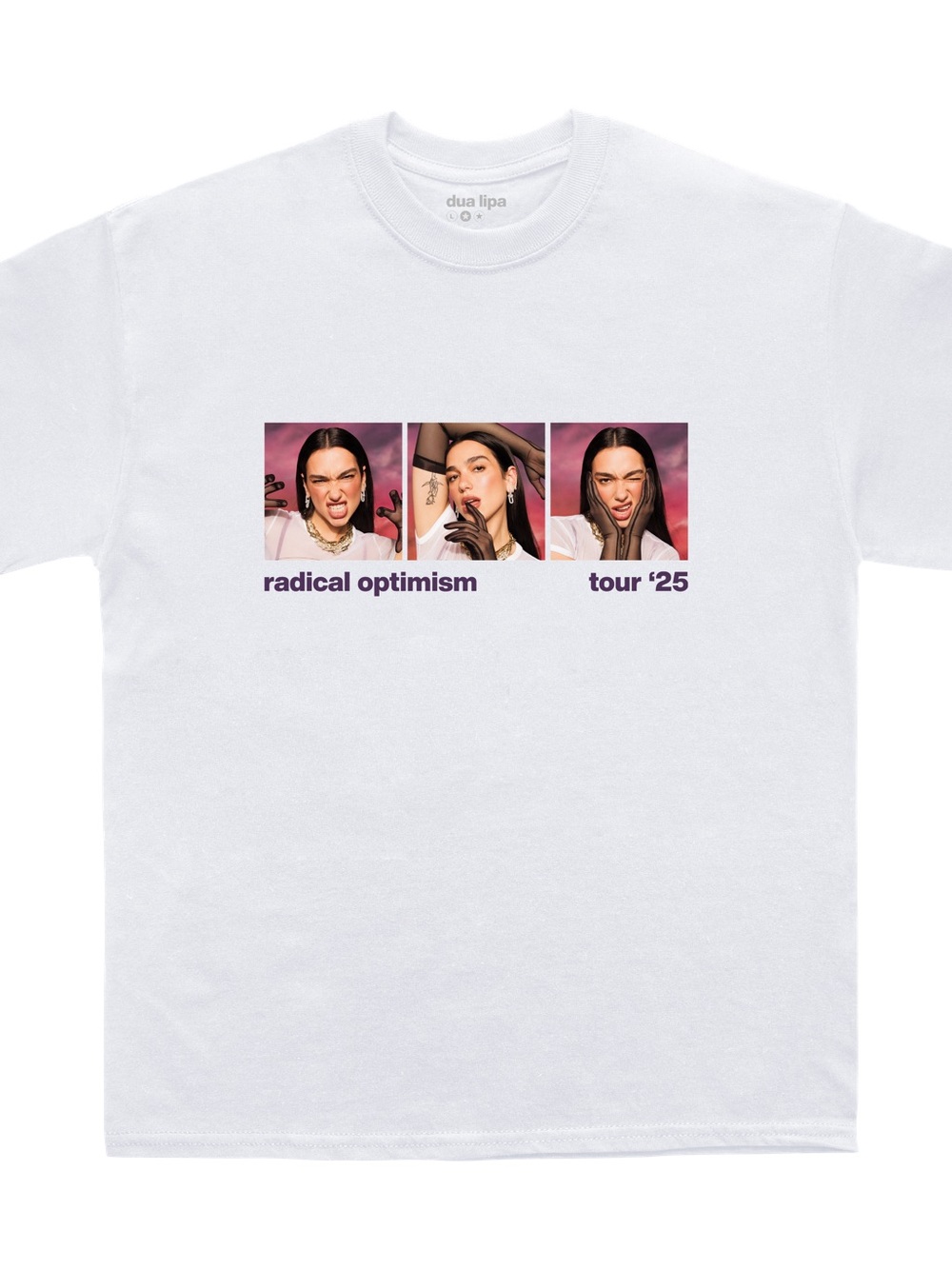 NWOT Dua Lipa Radical Optimism Tour '25 Graphic Tee